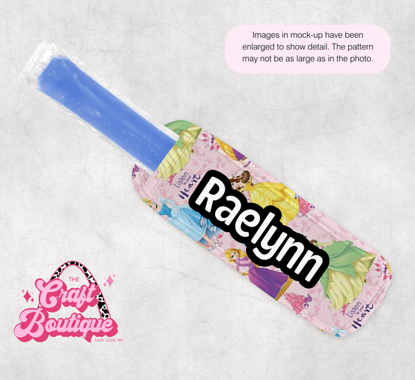 Listen to Your Heart Princess Popsicle Koozie