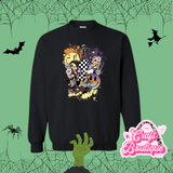 NMBC Spooky Retro Collage Printed Sweatshirt