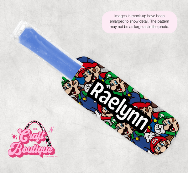 Mario and Luigi Popsicle Koozie