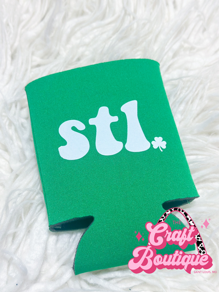 STL Shamrock SPD Koozie - Green