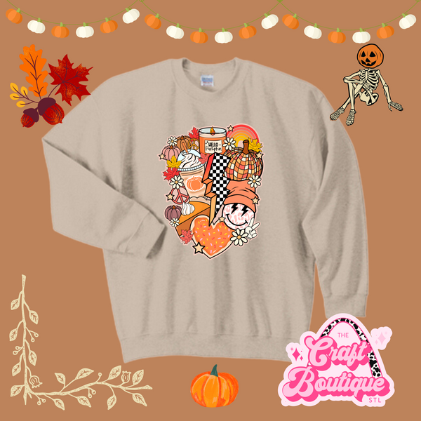 Fall Favorites Lightening Bolt Sweatshirt