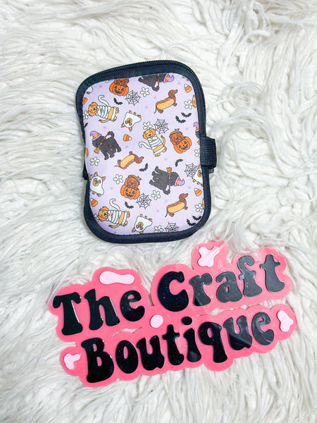 Halloween Costume Pups Tumbler Wallet