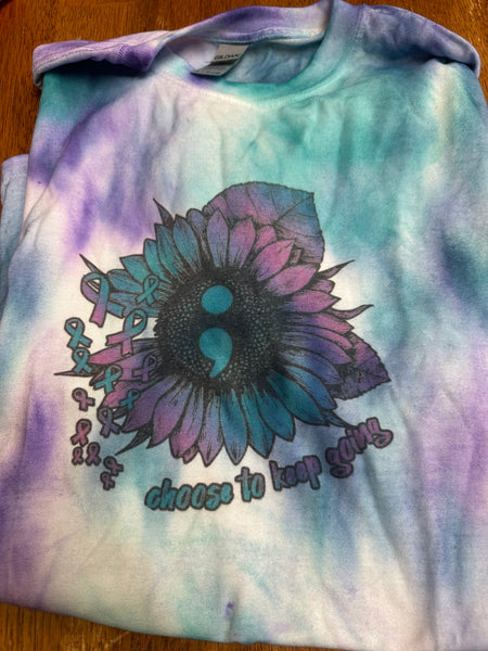 Size L Keep Going Sunflower T-Shir