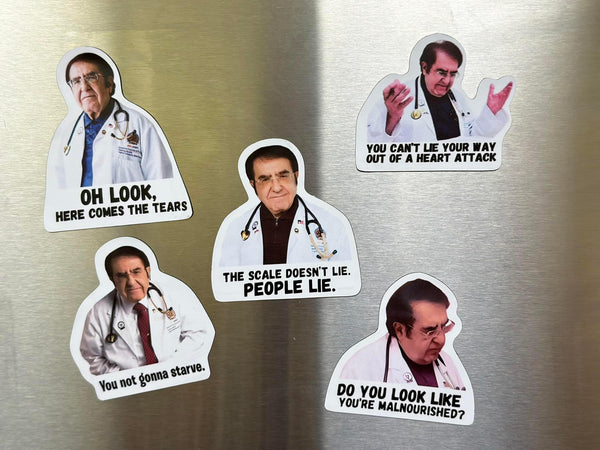 Dr. Now Refrigerator Magnets