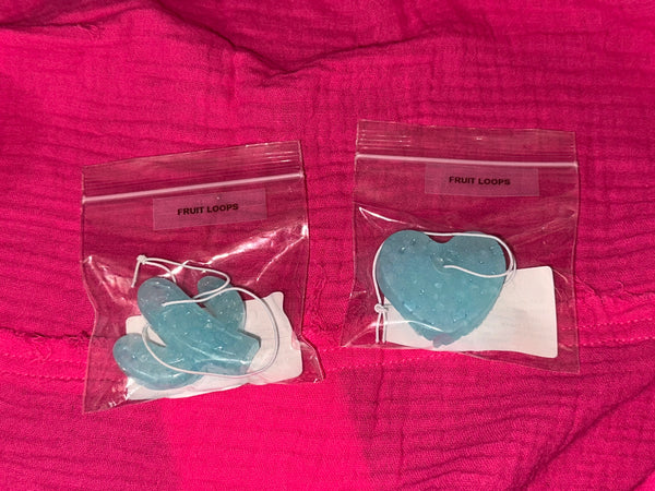 Fruit Loops Scented Mini Freshie - Blue