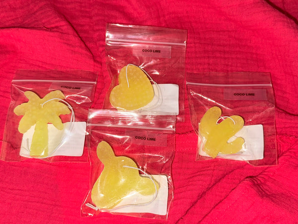 Coco Lime Scented Mini Freshie