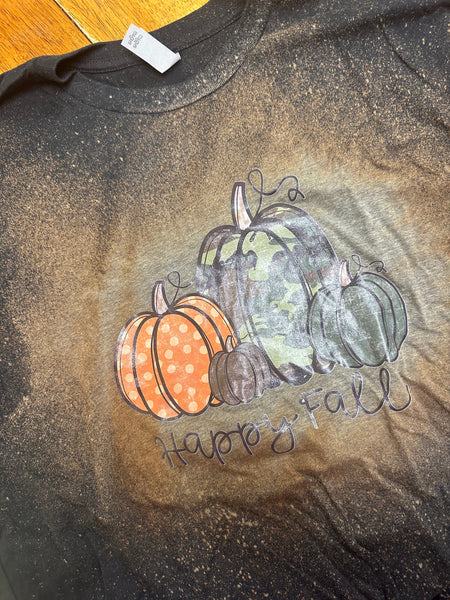 M Happy Fall Trendy Pumpkins T-Shirt