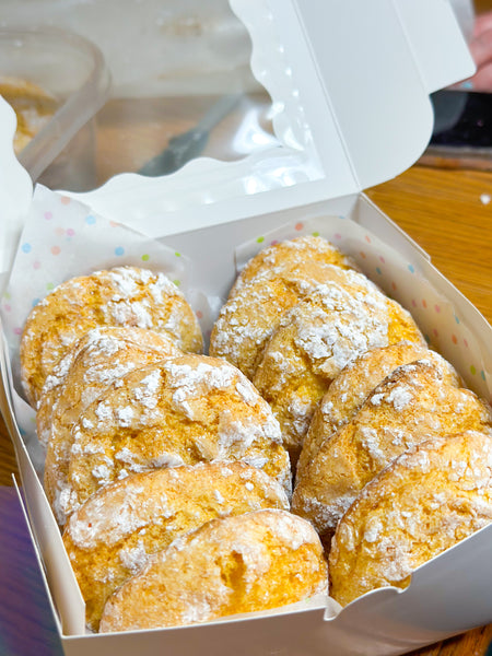 Lemon Crinkle Cookies