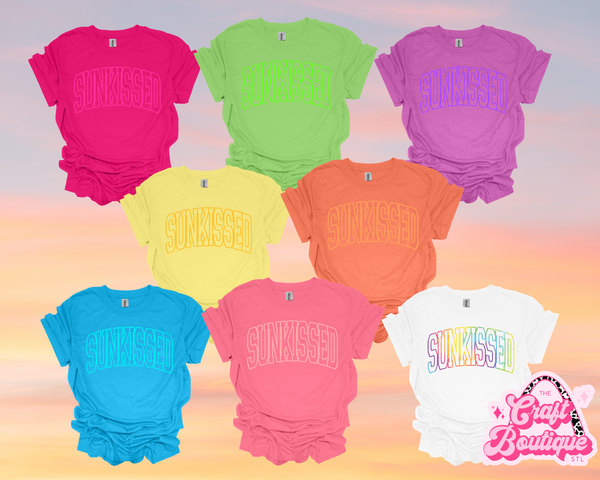 SUNKISSED Monochromatic Printed Tee