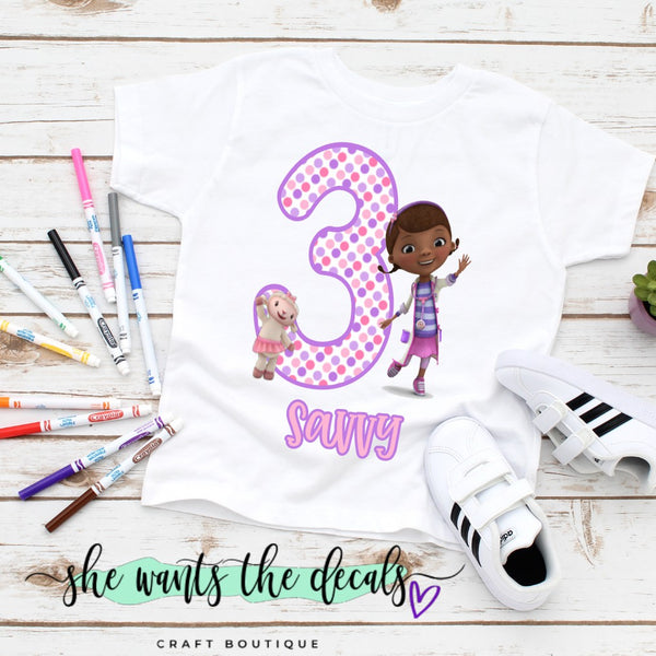 Doc McStuffins Birthday Shirt
