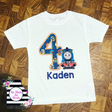 Thomas the Train Birthday Shirt