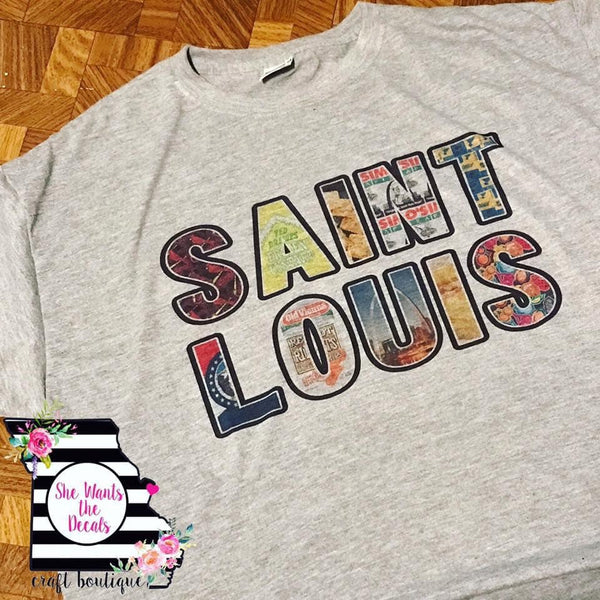 SAINT LOUIS Treasures Sublimation Printed Shirt